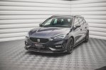 Maxton Front Ansatz V.3 für Seat Leon FR Mk4 schwarz Hochglanz SE-LE-4-FR-FD3-G