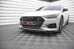 Maxton Front Ansatz V.2 für Audi A7 C8 schwarz Hochglanz AU-A7-C8-FD2-G