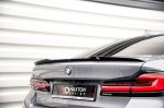 Maxton Spoiler CAP für BMW 5er G30 Facelift M-Paket schwarz Hochglanz BM-5-G30F-MPACK-CAP1-G