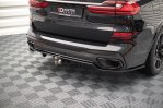 Maxton Mittlerer Diffusor Heck Ansatz DTM Look für BMW X7 M G07 schwarz Hochglanz BM-X7-07-M-RD1G+RD2-G