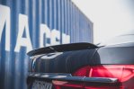 Maxton Spoiler CAP für BMW 7 M-Paket G11 schwarz Hochglanz BM-7-11-MPACK-CAP1-G