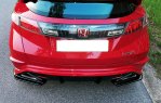 Maxton Heck Ansatz Flaps Diffusor für HONDA CIVIC VIII TYPE-R GP schwarz Hochglanz HO-CI-8-TYPE-R-GP-RSD1-G