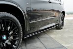 Maxton Seitenschweller Ansatz für BMW X5 F15 M Paket schwarz Hochglanz BM-X5-15-M-SD1-G
