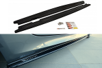 Maxton Seitenschweller Ansatz für BMW 5er E60/61 M Paket schwarz Hochglanz BM-5-60-MPACK-SD1-G