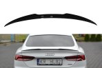 Maxton Spoiler CAP für Audi A5 S-Line F5 Sportback schwarz Hochglanz AU-A5-2-SLINE-SB-CAP1-G