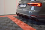 Maxton Diffusor Heck Ansatz für Audi S5 F5 Coupe / Sportback schwarz Hochglanz AU-S5-2-RS1-G