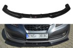 Maxton Front Ansatz für HYUNDAI GENESIS COUPÉ MK.1  schwarz Hochglanz HY-GE-1-C-FD1-G