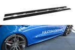 Maxton Seitenschweller Ansatz für Ford Focus ST / ST-Line Mk4 schwarz Hochglanz FO-FO-4-STLINE-SD1-G