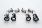Maxton Auspuff Endrohre Schwarz Cupra Formentor Mk1 CU-FO-NBLS1-101RSBL