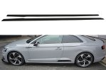Maxton Sport Seitenschweller Ansatz für Audi RS5 F5 Coupe  AU-RS5-2-CNC-SD1