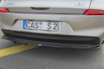 Maxton Mittlerer Diffusor Heck Ansatz für im DTM LOOK HYUNDAI I30 MK3 HATCHBACK schwarz Hochglanz HY-I30-3-RD1+RD2-G