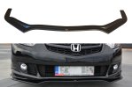 Maxton Front Ansatz für HONDA ACCORD MK.8 TYPE-S CU-Serie vor Facelift SEDAN schwarz Hochglanz HO-AC-8-TYPE-S-FD1-G
