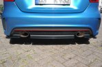 Maxton Mittlerer Diffusor Heck Ansatz für Mercedes W176 AMG-LINE vor Facelift schwarz Hochglanz ME-A-176-AMGLINE-RD1-G