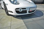 Maxton Front Ansatz V.2 für PORSCHE CAYMAN S 987C  schwarz Hochglanz PO-CA-S-987-FD2-G