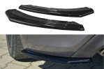 Maxton Heck Ansatz Flaps Diffusor für HYUNDAI GENESIS COUPÉ MK.1 schwarz Hochglanz HY-GE-1-C-RSD1-G