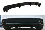 Maxton Mittlerer Diffusor Heck Ansatz für AUDI A5 S-LINE Facelift DTM LOOK schwarz Hochglanz AU-A5-1F-SLINE-RD1+RD2-G