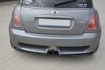 Maxton Heck Ansatz Flaps Diffusor für MINI R53 COOPER S JCW schwarz Hochglanz MC-S-1-53-JCW-RSD1-G