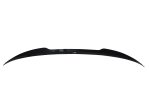 Maxton Spoiler CAP V.2 für  BMW 1er F20/F21 M-POWER FACELIFT  schwarz Hochglanz BM-1-F20-M-CAP2-G