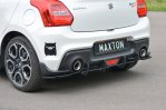 Maxton Diffusor Heck Ansatz für Heckschürze für SUZUKI SWIFT 6 SPORT  SZ-SW-6-SPORT-CNC-RS1