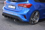 Maxton Diffusor Heck Ansatz für Ford Focus ST-Line Mk4 schwarz Hochglanz FO-FO-4-STLINE-RS1-G