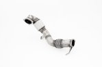 Friedrich Motorsport 90mm Downpipe mit 200 Zellen Sport-Kat. Hyundai i30 PDE 680516T-DPKAECE