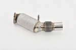 Friedrich Motorsport 90>>>76mm Downpipe mit 200 Zellen Sport-Kat. Edelstahl 681352L-DPKAECE