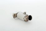 Friedrich Motorsport 90mm Downpipe mit 300 Zellen HJS Sport-Kat. Edelstahl 681369A-DPKAHJS
