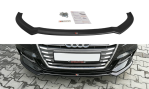 Maxton Front Ansatz V.2 für Audi S3 / A3 S-Line 8V FL Limousine schwarz Hochglanz AU-S3-3F-FD2-G