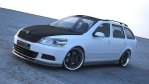 Maxton Front Ansatz für Skoda Octavia Mk2 FL Carbon Look  SK-OC-2F-FD1-C