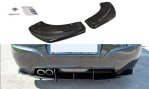 Maxton Heck Ansatz Flaps Diffusor für PEUGEOT RCZ schwarz Hochglanz PE-RCZ-1/1F-RSD1-G