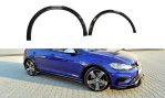 Maxton Kotflügelverlängerung VW Golf 7 R / R-Line Facelift schwarz Hochglanz VW-GO-7F-R-FE1-G