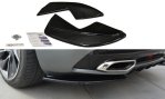 Maxton Heck Ansatz Flaps Diffusor für CITROEN DS5 FACELIFT, PREFACE Carbon Look  CI-DS5-1/1F-RSD1-C