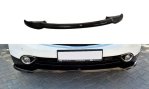 Maxton Front Ansatz für v.1 INFINITI QX70 schwarz Hochglanz IN-QX-70-1F-FD1-G