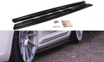 Maxton Seitenschweller Ansatz für VW BEETLE schwarz Hochglanz VW-BE-SD1-G