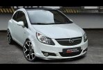 Maxton Front Ansatz für OPEL CORSA D (vor Facelift) schwarz Hochglanz OP-CO-D-FD1-G