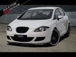 Maxton Front Ansatz für SEAT LEON MK2 (vor Facelift) schwarz Hochglanz SE-LE-2-FD1-G