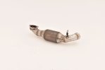 Friedrich Motorsport 70mm Downpipe mit 200 Zellen Sport-Kat. Edelstahl 880805AT-DPKATG