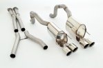 Friedrich Motorsport 70mm Duplexanlage Chevrolet Corvette C6 880913D-X