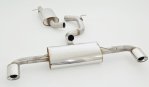 Friedrich Motorsport 70mm Duplexanlage Audi TT 8J Quattro 881006D-X