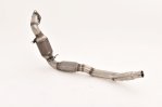 Friedrich Motorsport 70mm Downpipe mit 200 Zellen Sport-Kat. Edelstahl 881042T-DPKATG