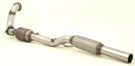 Friedrich Motorsport 70mm Downpipe mit 200 Zellen Sport-Kat. Edelstahl 881137A-DPKAEU6