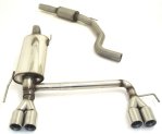 Friedrich Motorsport 70mm Duplexanlage Opel Corsa D GSI 881137TGD-X
