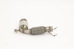 Friedrich Motorsport 70mm Downpipe mit 200 Zellen Sport-Kat. Edelstahl 881339O-DPKAECE