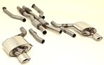 Friedrich Motorsport 70mm Duplex-Anlage mit 200 Zellen Sport-Kats. BMW E63 881344D-X