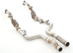 Friedrich Motorsport 2x 70mm Downpipe mit 200 Zellen Sport-Kat. Edelstahl 881620A-DPKAEU6