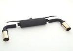 Friedrich Motorsport Duplex Sportendschalldämpfer aluminierter Stahl 921053D-X