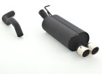 Friedrich Motorsport Sportendschalldämpfer aluminierter Stahl 921412-x
