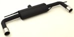 Friedrich Motorsport Duplex Sportendschalldämpfer VW Golf 6 921445GLD-X