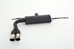 Friedrich Motorsport Sportendschalldämpfer aluminierter Stahl 921449-X