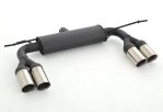 Friedrich Motorsport Duplex Sportendschalldämpfer aluminierter Stahl 921449D-X